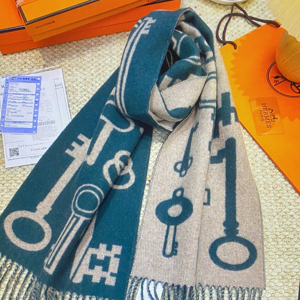 Hermes Cashmere Scarf